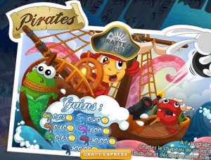 Jeux des pirates Prizee.com